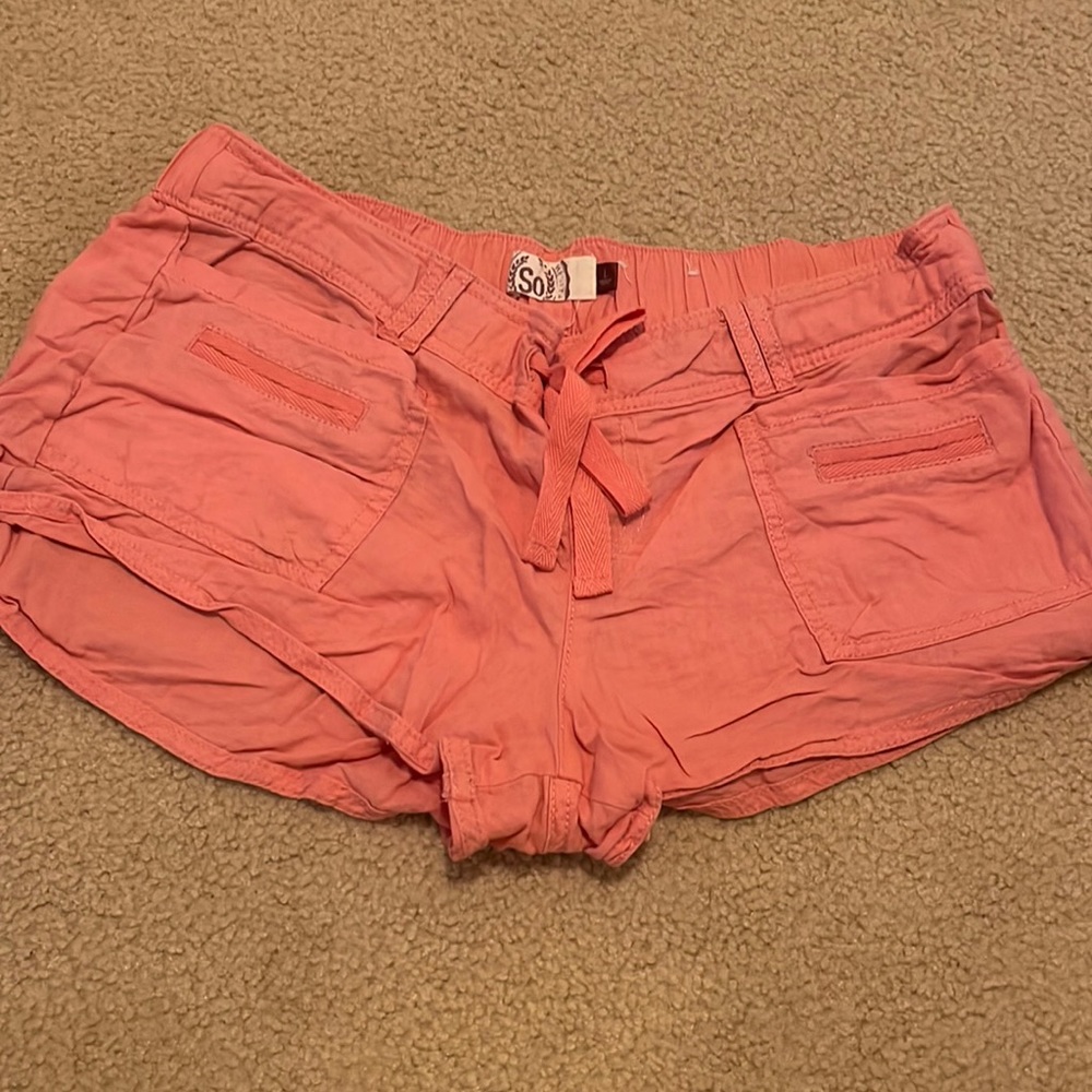 Pink light weight shorts